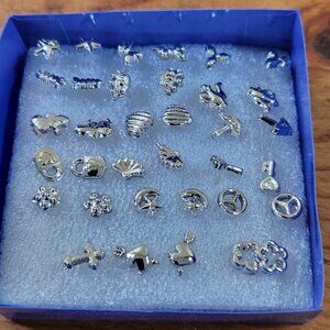 New Womens 17 Silver Earrings Great Christmas Present